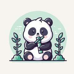 cute pan vector image