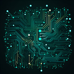 circuit board background