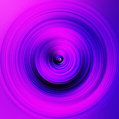 Colorful radial motion effect. Abstract rounded background.