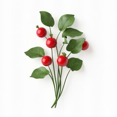 radish vegetable isolated 3D render on white background