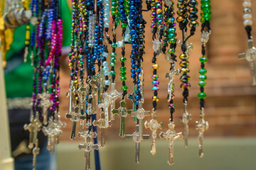Rosary is used to pray to God 