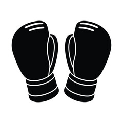 Boxing gloves pair vector art