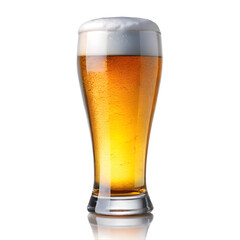 a-glass-of-beer-isolated-on-a-white-backgroun
