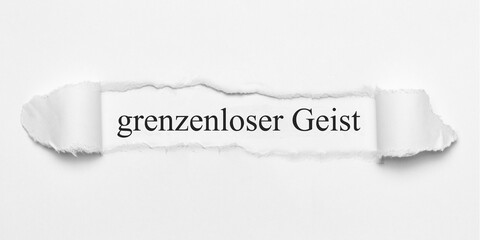 Obraz premium grenzenloser Geist 