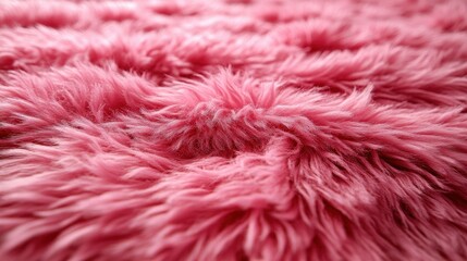 Fototapeta premium Soft, pink faux fur texture