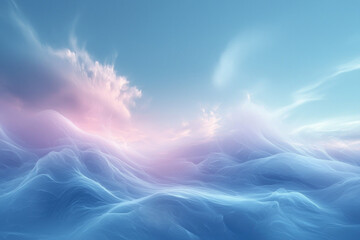 A universally appealing background that evokes positive feelings and simplicity.