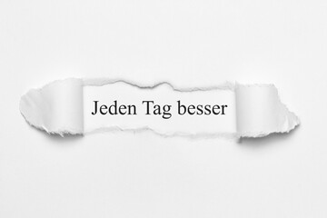 Jeden Tag besser	
