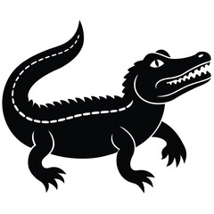 Alligator Cartoon Drawing