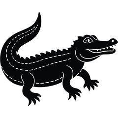 Alligator Graphic Art