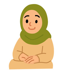Illustration of a female teacher 