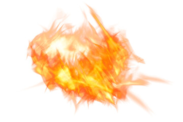 Transparent flaming icon png with fire heat sparks explosion and igniting hot burning flame shape
