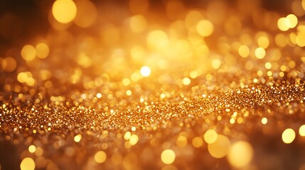 Beautiful golden surface with intricate floral patterns and radiant shine high resolution picture