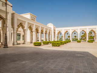 Fototapeta premium ABU DHABI, UAE. Qasr Al-Watan presidential palace.