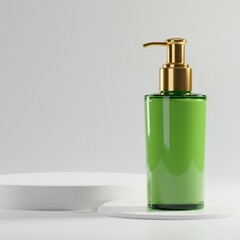 perfume bottle isolated on white