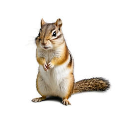 Obraz premium chipmunk isolated on transparent background