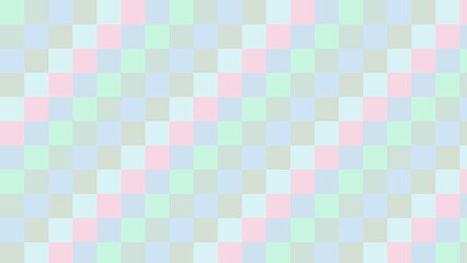 Pastel-colored checkered pattern (10)