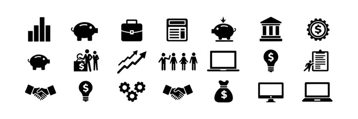Business, Startup & Finance Icons