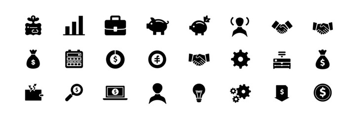 Business, Startup & Finance Icons