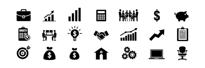 Business, Startup & Finance Icons