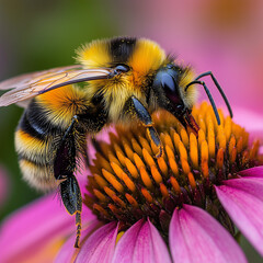 Bee on the flower