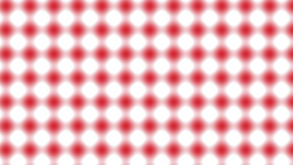 Red and white blurred geometric pattern
