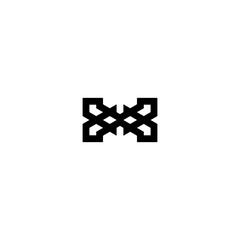 letter "X" abstract logo