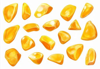Golden corn kernels harvest celebration farm food photography agricultural field aerial view bountiful nature's yield