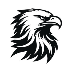 Eagle Head Logo Vector Design