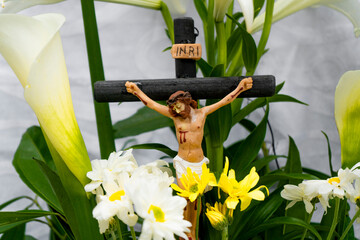 Good Friday, Holy Week procession, traditional Catholic celebration. 