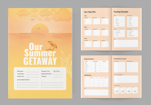 Family Vacation Planner Template For This Summer Season