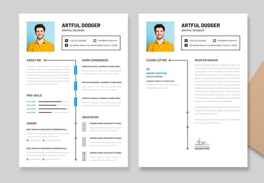 Simple And Clean Resume Template