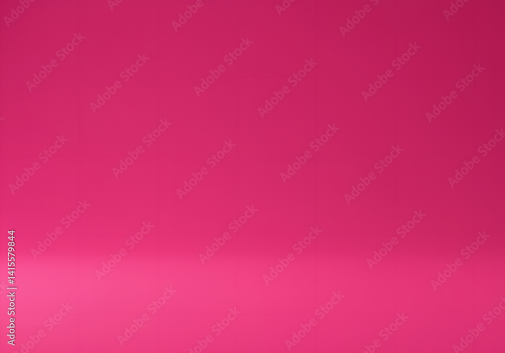 Poster vibrant pink background studio with smooth gradient, empty backdrop for displays, abstract design