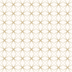 seamless pattern with geometric floral design. Background with stylized flower or snowflake for textile, linen, shirts