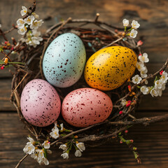 Fresh  eggs golden anf fried