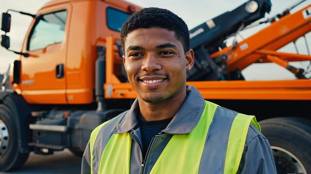 Car crane driver.