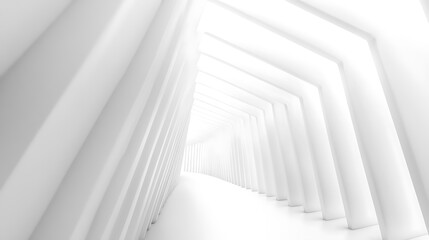 Obraz premium A minimalist white abstract background