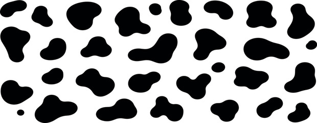 Fototapeta premium Abstract organic shape round irregular form set. Liquid organic blob curve fluid shape figure. Abstract liquid bubble, wavy different form. Soft round oval pattern background.