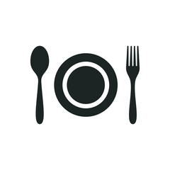 food, vector, design, dinner, menu, illustration, logotype, fork, symbol, spoon, icon, restaurant, eatery, logo, cooking, meal, sign, kitchen, lunch, cafe, label, knife, plate, eat, cutlery, outline, 