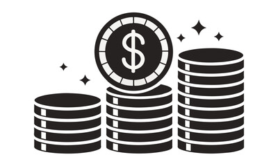 Bitcoin Logo Minimalist Design Orange Umbrella