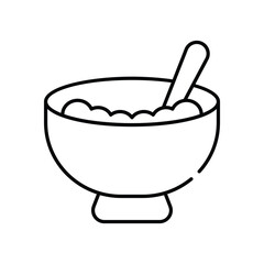 Baby Cereal Vector icon