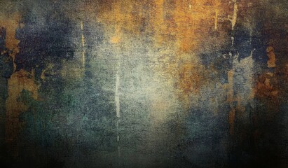 Mystic Melange Textured Abstract Surface in Varied Hues and Distressed Granular Texture. Moody Expressionist Artwork for Design Projects