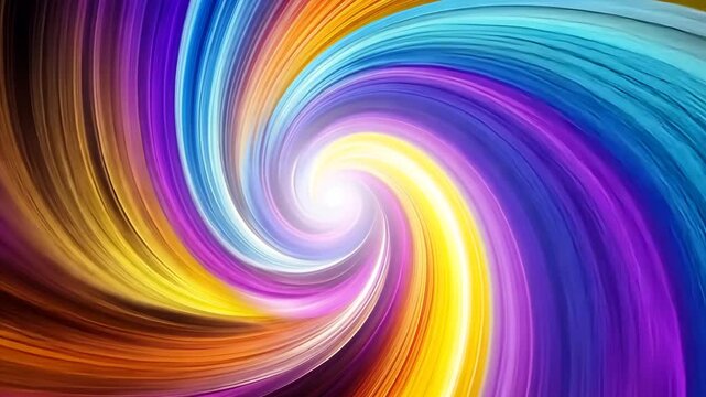 Pastellfarbener Sanfter Spiralwirbel Farbhintergrund Animation