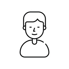 Boy Vector icon
