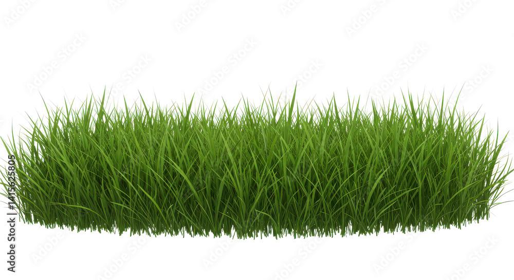Aufkleber a close up view of a patch of green grass against a black and white background for design use