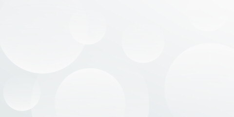 White abstract background with shapes