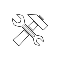 manufacturing line element icon