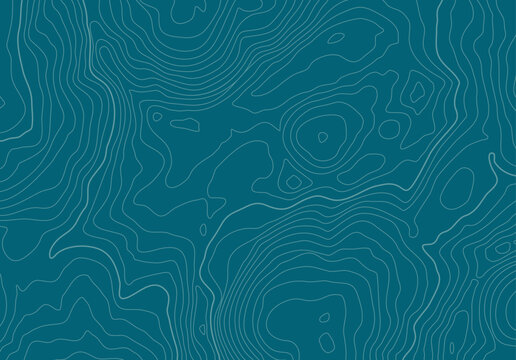 Topographic map background with altitude lines. Abstract terrain topography with elevation levels of the relief