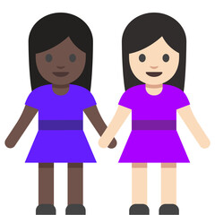 Diverse Women Holding Hands

