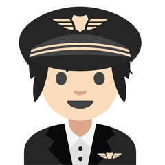 Pilot in Uniform
