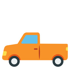 Pickup Truck &ndash; Side View
